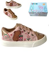 ZAPATILLA BEBA PRUSIANO ACORDONADO CAPIBARA. DISNEY