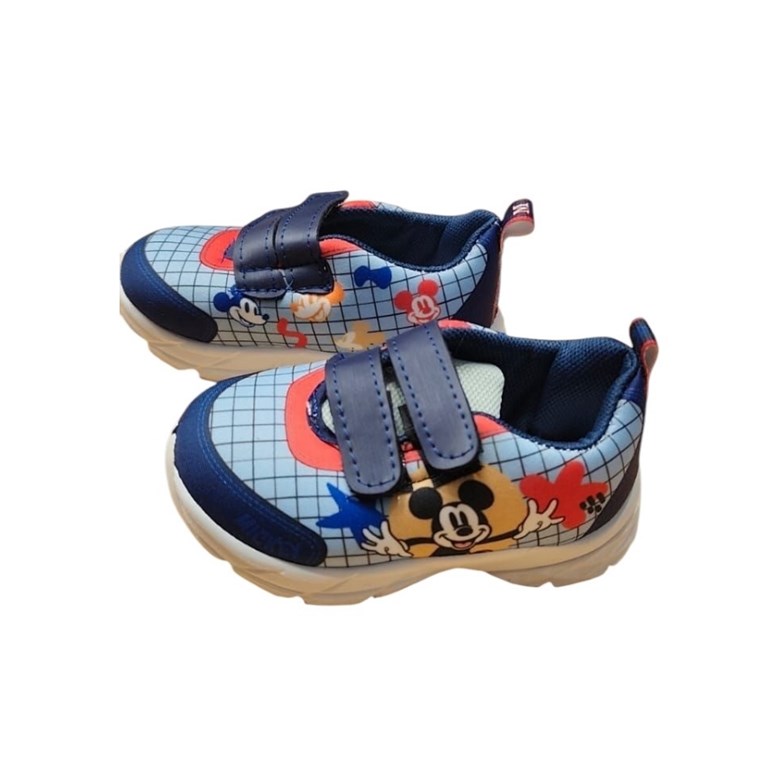 ZAPATILLA BEBÉ DEPORTIVA DOBLE ABROJO MICKEY. DISNEY