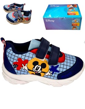 ZAPATILLA BEBÉ DEPORTIVA DOBLE ABROJO MICKEY. DISNEY