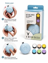 BC120 DIST LIMA DE UÑAS ELECTRICA CON 6 LIMAS PARA DIVERSAS ETAPAS. FUNCIONA A PILAS. AMÉRICA