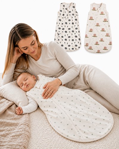 BOLSA DE DORMIR VERANO MICRO WAFFLE PARA BEBE +0 MESES