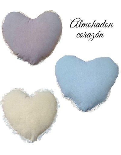 ALMOHADÓN CORAZÓN. AMERICA