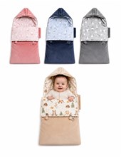 Porta Enfant plush super soft con capucha desmontable. Medidas 40x 70 cm. Colores surtidos. America.