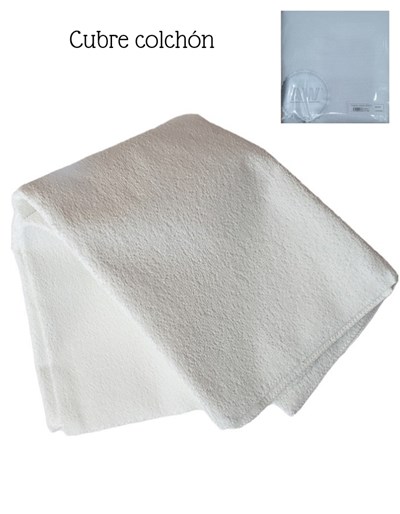 CUBRE PROTECTOR COLCHON PARA PRACTICUNA 0.70 X 10.5 CM REVERSIBLE TOALLA Y GOMA AMERICA
