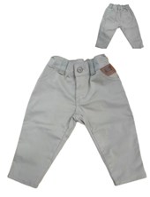 pantalon de bebe gabardina beige tyg