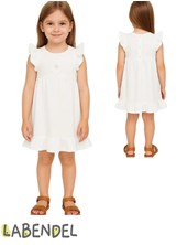 Vestido de nena creep con flores.Labendel