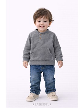 Buzo gris de varon montaine labendel