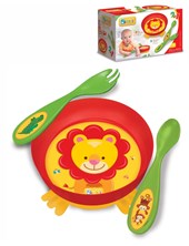 SET PLATO Y CUBIERTO. BIMBI