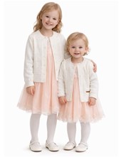 CAMPERITA TEJIDA BLANCA CON PERLAS PARA BEBA CEO  -AHORA TAMBIEN TALLES DE NIÑO (6/8/10/12)