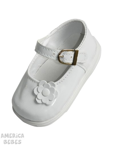 A316 BLANCO BEBA CON FLOR PEPES BEBES