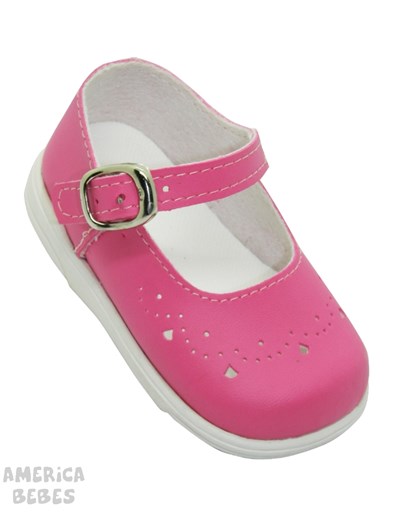 A317 FUCSIA ZAPATITO CON HEBILLA PEPES BEBES