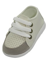 A349 BEIGE ZAPATOS CON CORDON. PEPES BEBS