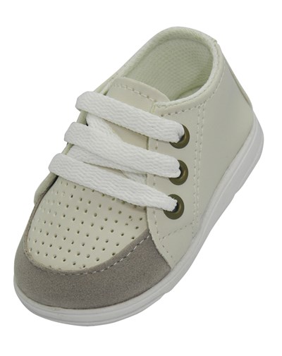 A349 BEIGE ZAPATOS CON CORDON. PEPES BEBS