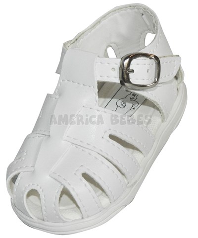 A521 BLANCO SANDALIA CLASICA PEPES BEBES