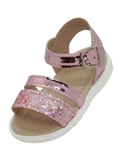 A541 FUCSIA SANDALIA PARA BEBA CON HEBILLA. PEPES BEBES