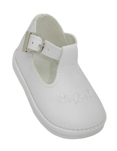 A720 BLANCO ZAPATITO CON HEBILLA PEPES BEBES