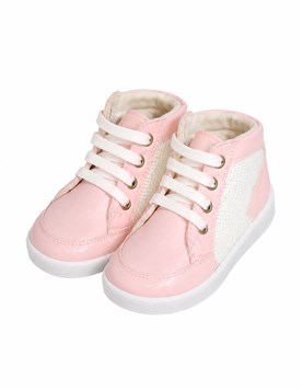 A882 ROSA ZAPATILLA BOTITA. PEPES BEBES