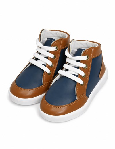 A882 AZUL ZAPATILLA BOTITA. PEPES BEBES