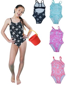 Enteriza monocolor con recorte en combinacion en espalda uv+50.Elemento