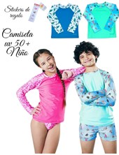 Camiseta uv+50 manga larga de varon.Elemento
