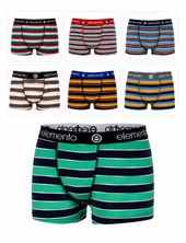 Boxer rayado Colores surtidos. elemento