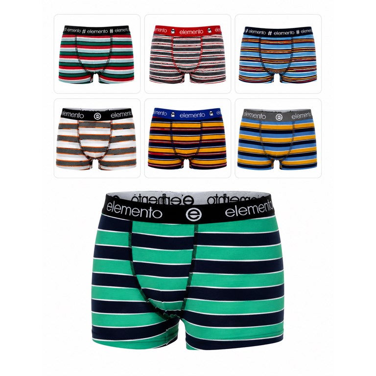 Boxer rayado Colores surtidos. elemento