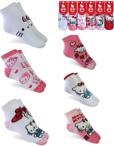 Media soquete para chicos estampado hello kitty  elemento
