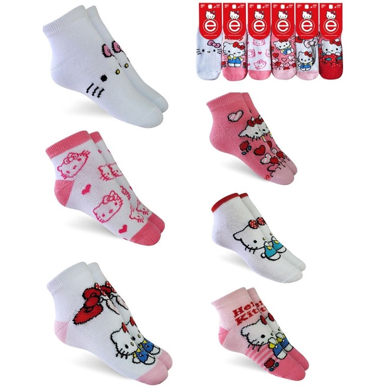 soquete para chicos estampado hello kitty elemento
