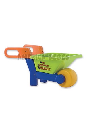CARRETILLA PLASTICA MULTICOLOR EN BOLSA 64X31X33 CM DURAVIT