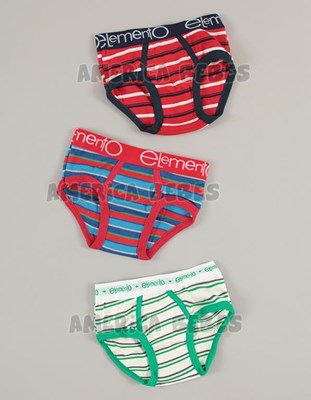 Slip rayados Colores surtidos. elemento