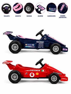 AUTO A PEDAL FERRARI F1. BIEMME