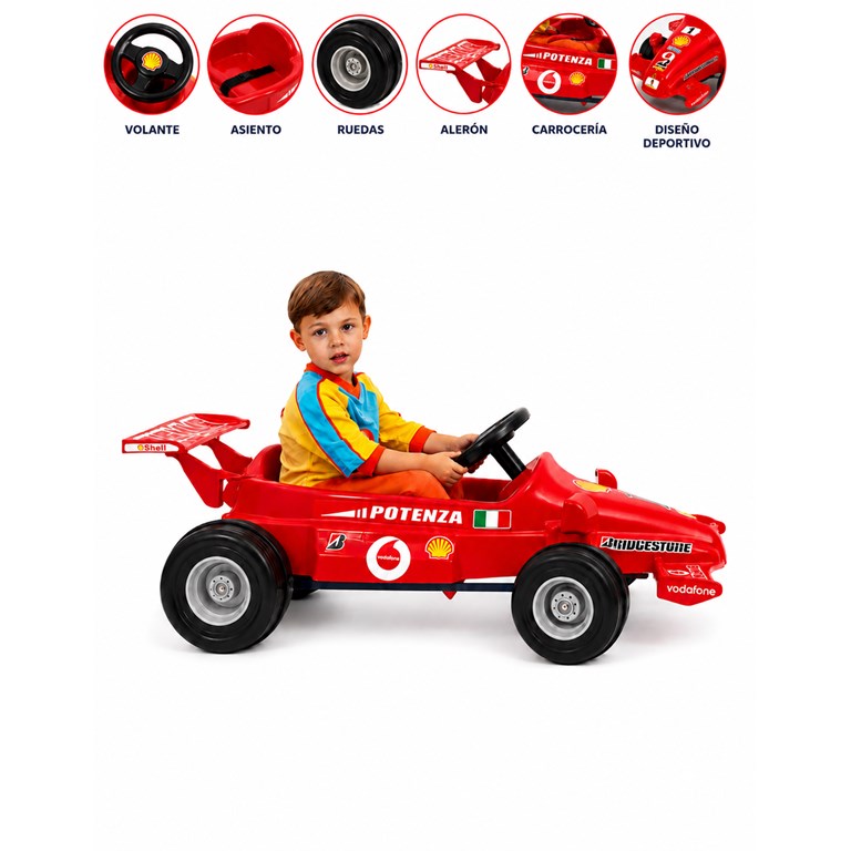 AUTO A PEDAL FERRARI F1. BIEMME