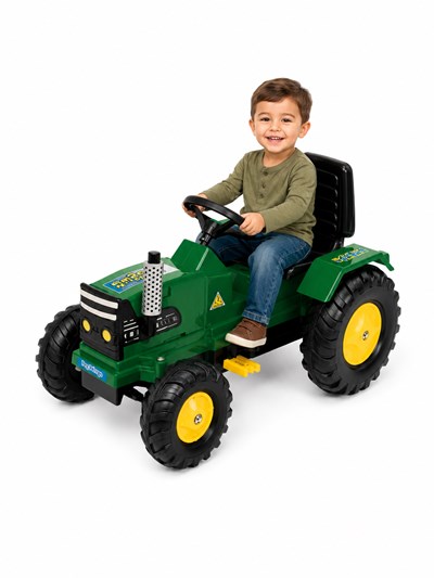TRACTOR FARMER VERDE SIN PALA BIEMME