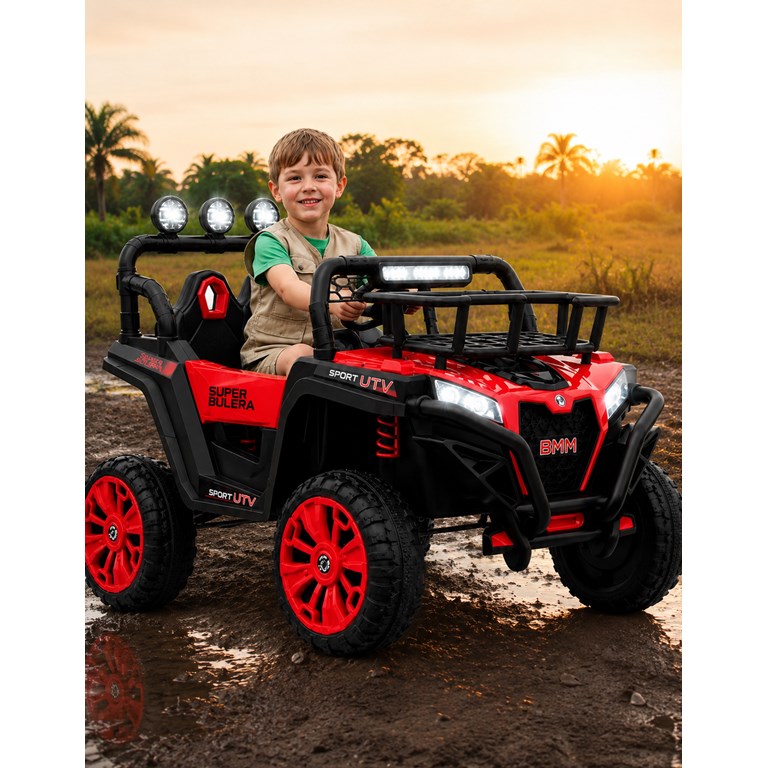 BIG QUAD ROJO 12V. BIEMME