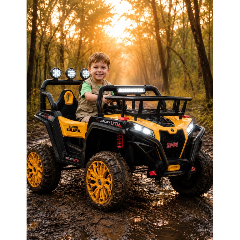 BIG QUAD AMARILLO 12V. BIEMME