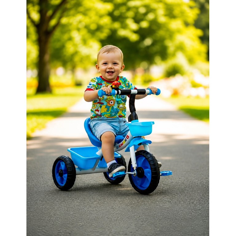 TRICICLO TRIKE AZUL. BIEMME