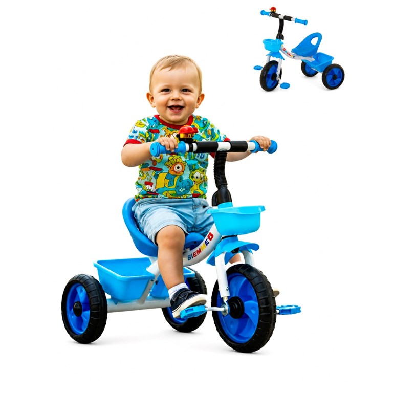 TRICICLO TRIKE AZUL. BIEMME