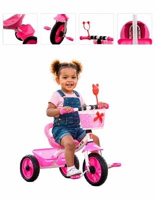 TRICICLO TRIKE ROSA. BIEMME