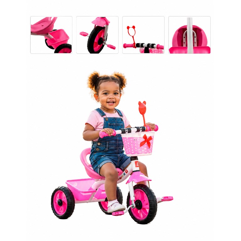 TRICICLO TRIKE ROSA. BIEMME
