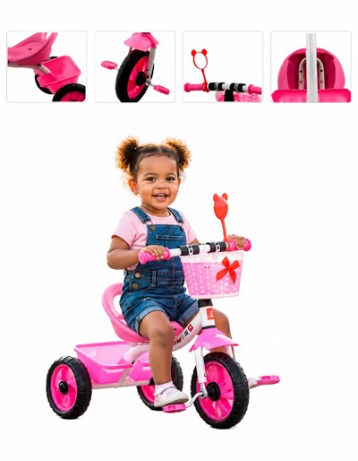 TRICICLO TRIKE ROSA. BIEMME