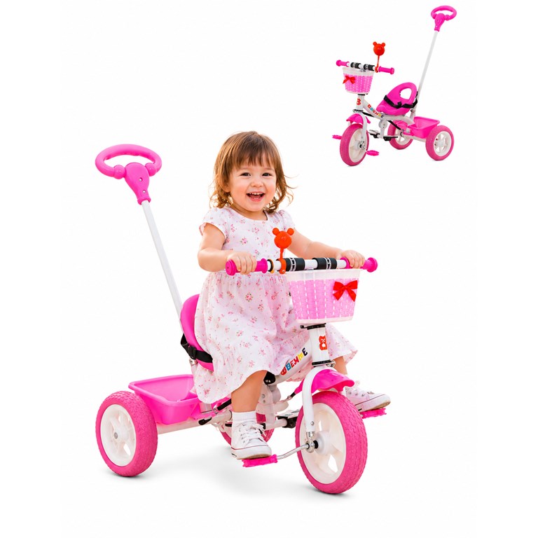 TRICICLO LITTLE TRIKE COMFORT ROSA. BIEMME