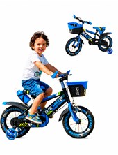 BICICLETA EXPLORBIKE ROD. 12 AZUL. BIEMME