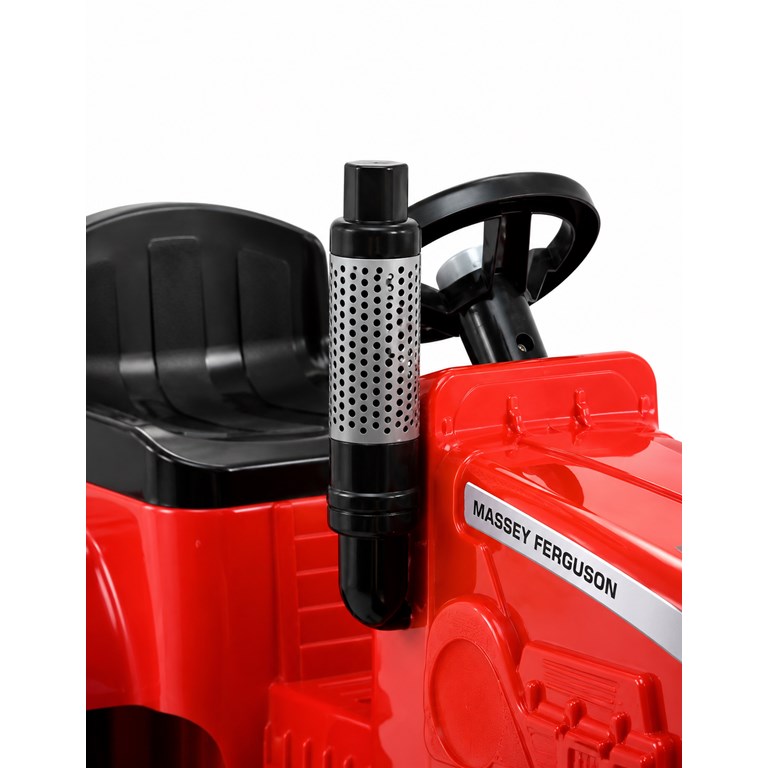 TRACTOR MF 6V CON REMOLQUE. BIEMME