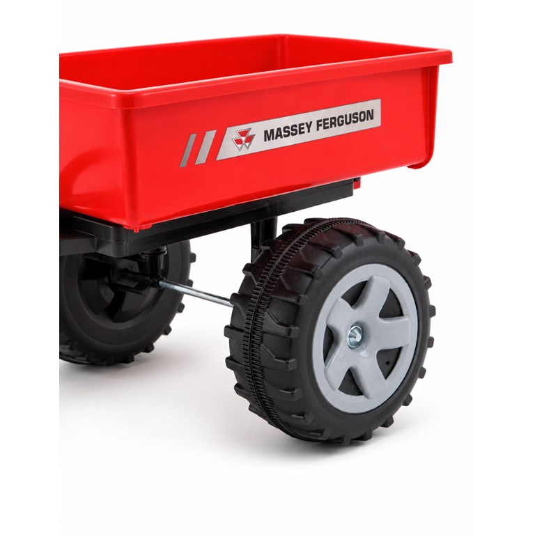 TRACTOR MF 6V CON REMOLQUE. BIEMME