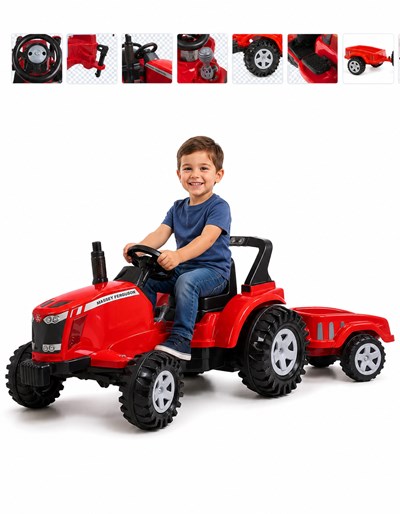 BIG MASSEY 12V C/REMOLQUE. BIEMME