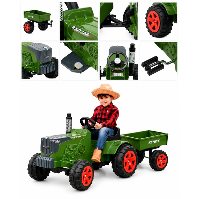 BIG MASSEY 12V CON REMOLQUE. BIEMME		