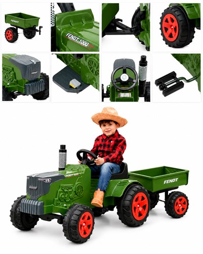 BIG MASSEY 12V CON REMOLQUE. BIEMME		