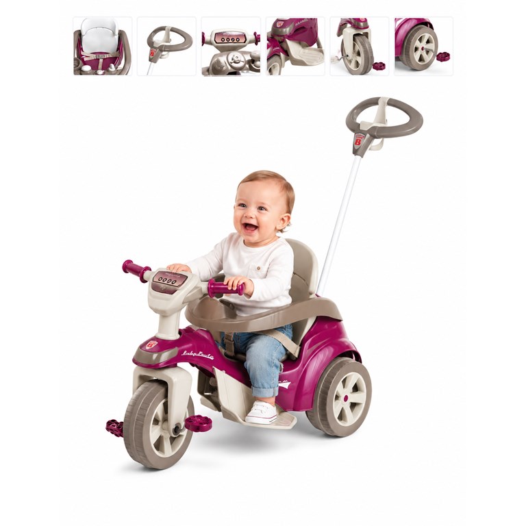 TRICICLO BABY TRIKE EVOLUTION ELEGANCE. BIEMME