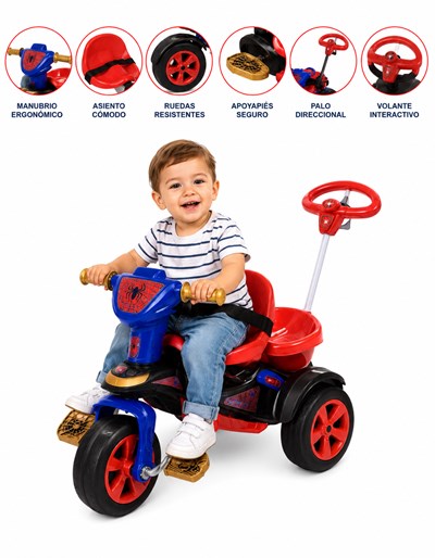 TRICICLO BABY TRIKE EVOLUTION SPIDER. BIEMME