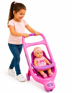 COCHE MUÑECA FROZEN. BIEMME